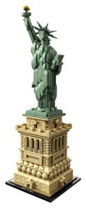LEGO Architecture Freiheitsstatue, großes Set, Modellbausatz, New York Souvenir, eignet sich als Home- und Büro-Deko, Geschenkidee für Kinder und Erwachsene 21042