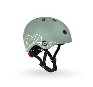 Scoot and Ride Helm XS - Green Lines