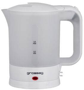 Grossag Wasserkocher 0,5 l, Weiß, WK 3.00 (1347)