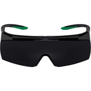 uvex Schweißerschutzbrille super f OTG schwarz/grün