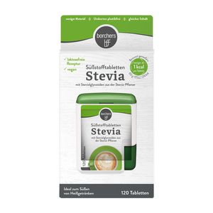 borchers Stevia Süßstofftabletten im Spender | 120 Tbl.