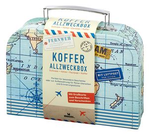 Moses Fernweh Koffer Allzweckbox für Reise-Erinnerungen