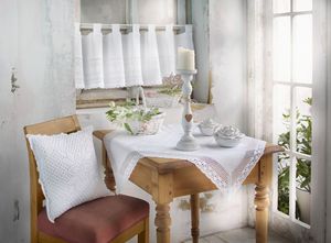 Tischdecke 'Häkelzierde' Textil Deko Wohnzimmer Esszimmer Terasse Garten Balkon