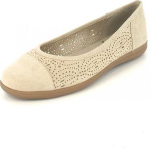 Jana Ballerina Da.-Ballerina Größe 38, Farbe: BEIGE