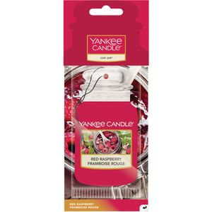 YANKEE CANDLE Red Raspberry vůně do auta visačka papírová