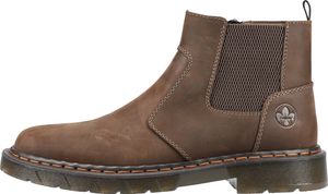 Rieker Stiefeletten Braun Nubukleder Größe: 45 Normal Rieker Stiefeletten Braun Nubukleder Größe: 45 Normal