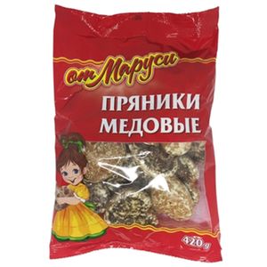 Pfefferkuchen mit Honig 420g russisches Gebäck Prjaniki