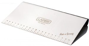 LARES  Teigkarte Edelstahl Groß - Maße ca. 22x12,5x2,5cm - 6236