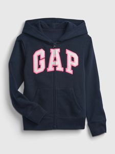 GAP Kinder Sweatshirt Logo Zip Hoodie - XS