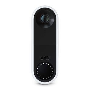 Arlo Video Doorbell, 1080P, 25% Größeres Sichtfeld, Bewegungsmelder, 2-Weg