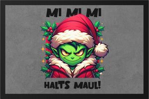 Mi Mi Mi Halts Maul Fußmatte Anti Weihnachten Ich hasse Weihnachten