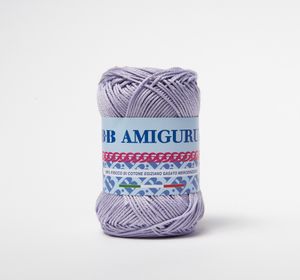 B.B.B. Filati - Amigurumi - Strickgarn aus reiner Baumwolle, sehr weich, geeignet für Puppen und Puppen, maschinenwaschbar, für Eisen/Häkelnadeln: 3-4 Lila 134 50 gr