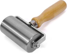 Profi Andrückrolle 90 mm Metall Andrückwal…