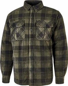 U-POWER Fleecejacke Willow dunkelgrün 5XL