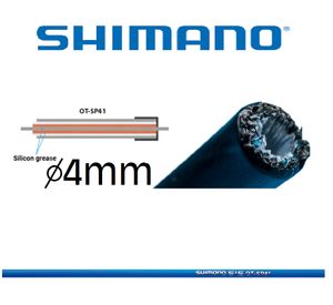 Shimano 1m Schaltaußenhülle SP41 4mm blau