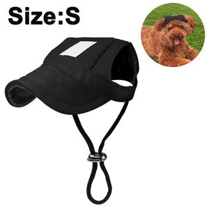 Hunde Baseballmütze, Basecap Verstellbar Sonnenschutz Hut Hundecap mit Ohrlöchern für Welpen Haustier