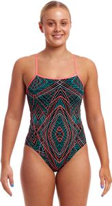 Funkita Swim Secure Badeanzug Schwarz AUS 12 Frau Schwarz AUS 12