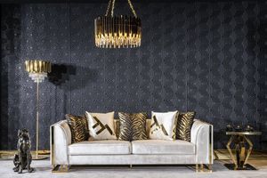 Luxus 3 Sitz Sofas Design Modern Möbel JVmoebel