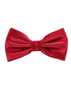 TYTO Unisex saténový motýlek Fliege TT904 Rot Burgundy One Size