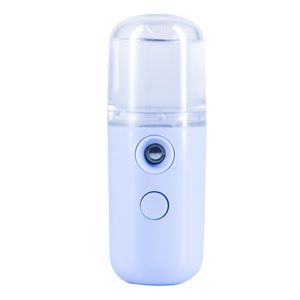 Nano Gesichtsdampfer, Gesicht Dampfgerät,  Vernebler, Feuchtigkeitsspendend, blau