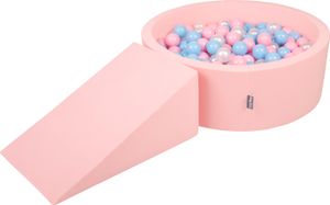 KiddyMoon Spielplatz Aus Schaumstoff Mit 200 Bälle 7cm Hindernisläufen Rund Bällebad Mit Zwickel Element Für Babys Und Kinder KiddyMoon Spielplatz Aus Schaumstoff Mit 200 Bälle 7cm Hindernisläufen Rund Bällebad Mit Zwickel Element Für Babys Und Kinder
