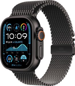 Apple Watch Ultra 2 MX5U3TY/A 49mm Titanium Black GPS Smartwatch s Retina displejem