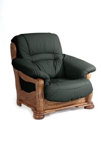 Max Winzer Tennessee Sessel - Farbe: dunkelgrün - Maße: 104 cm x 95 cm x 95 cm; 2919-1100-9210018-F04