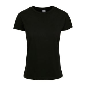 Urban Classics Female Shirt Ladies Basic Box Tee Black-XL