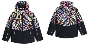 Spyder Conquer Jacket Kinder Skijacke Winterjacke Jacke 38SJ075312 MLT : 146 Grösse - Bekleidung: 146