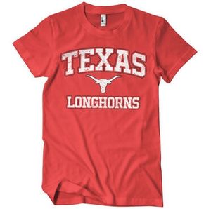 Texas Longhorns Washed T-Shirt - Medium - Red