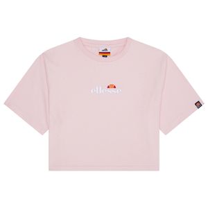 ellesse Dámské tričko FIREBALL - Crop top, krátký rukáv, kulatý výstřih, logo růžová M