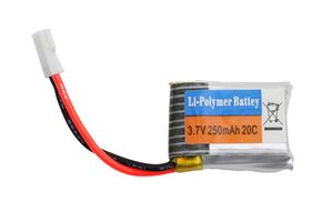 energyXXL LiPo Akku 3.7 V/250 mAh, Quadrocopter HotBee 3D
