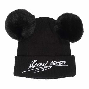 Mickey Mouse & Friends - Mütze für Herren/Damen Uni HE1475 (Einheitsgröße) (Schwarz)