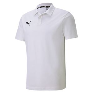 PUMA Herren teamGOAL 23 Casuals Polo Hemd T-Shirt 656579 Weiß, Bekleidungsgröße:L