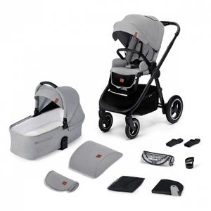 Kinderkraft multifunctional stroller EVERYDAY 2in1 light grey