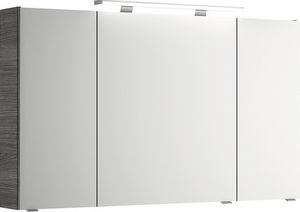 Pelipal Serie 4010 Spiegelschrank 4850.191250 Korpusfarbe Graphit Struktur quer NB 120 cm