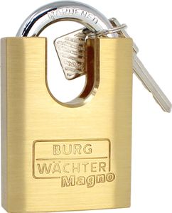 Burg Wächter Vorhangschloss Magno 400 CS 40 mit Bügelschutz doppelt verriegelt