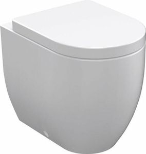FLO WC Becken 36x51,5cm, Abgang senkrecht/waagerecht, weiß