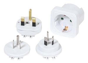 Reisestecker Set Welt, 4 teilig (36218)