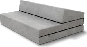 Klappmatratze 120x200 cm Futonsofa SUZI  Polyurethan Höhe ca. 9 cm Trinity  Grau