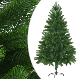 vidaXL Künstlicher Weihnachtsbaum Naturgetreue Nadeln 210 cm Grün