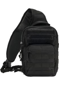 Brandit US Cooper Střední batoh přes rameno Black Black