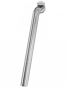 Sedlovka Ergotec Seatpost CNC - 350/26,4 mm, stříbrná