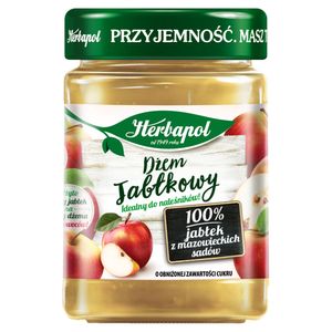 Herbapol Dżem Jabłkowy O Obniżonej Zawartości Cukru 280 G