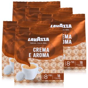 Lavazza Crema E Aroma 18 Kaffeepads 125g (5er Pack)