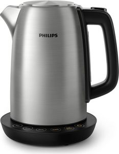 Czajnik Philips HD9359/90 stal nierdzewna 2200 W czarny metal 1,7 l