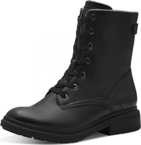 Jana Damen Schnürstiefel in Schwarz, Größe 42