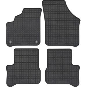 für VW e-Up ab 09/2019 Passform Fußmatte Schmutzfang PETEX Gummimatten 4-teilig schwarz Allwettermatten Gummifußmatten