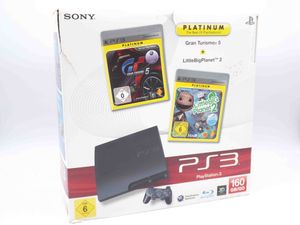 Playstation 3 160GB inklusive GT5 und LittleBig Planet 2 Platinum