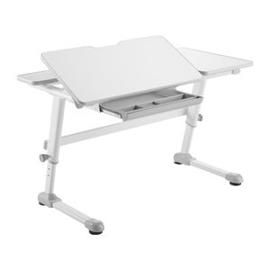 Ergonomický detský stôl s nastavením výšky a sklonu Žiacky stôl Žiacky školský stôl so zásuvkou